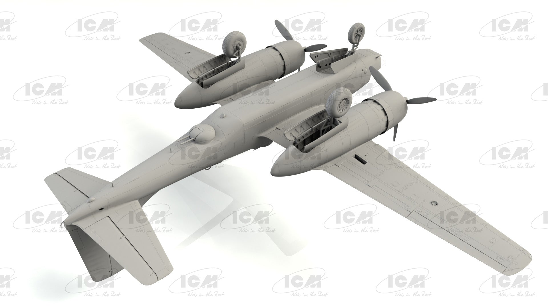 1/48 A-26C-15 Invader, WWII American Bomber - Hobby Sense