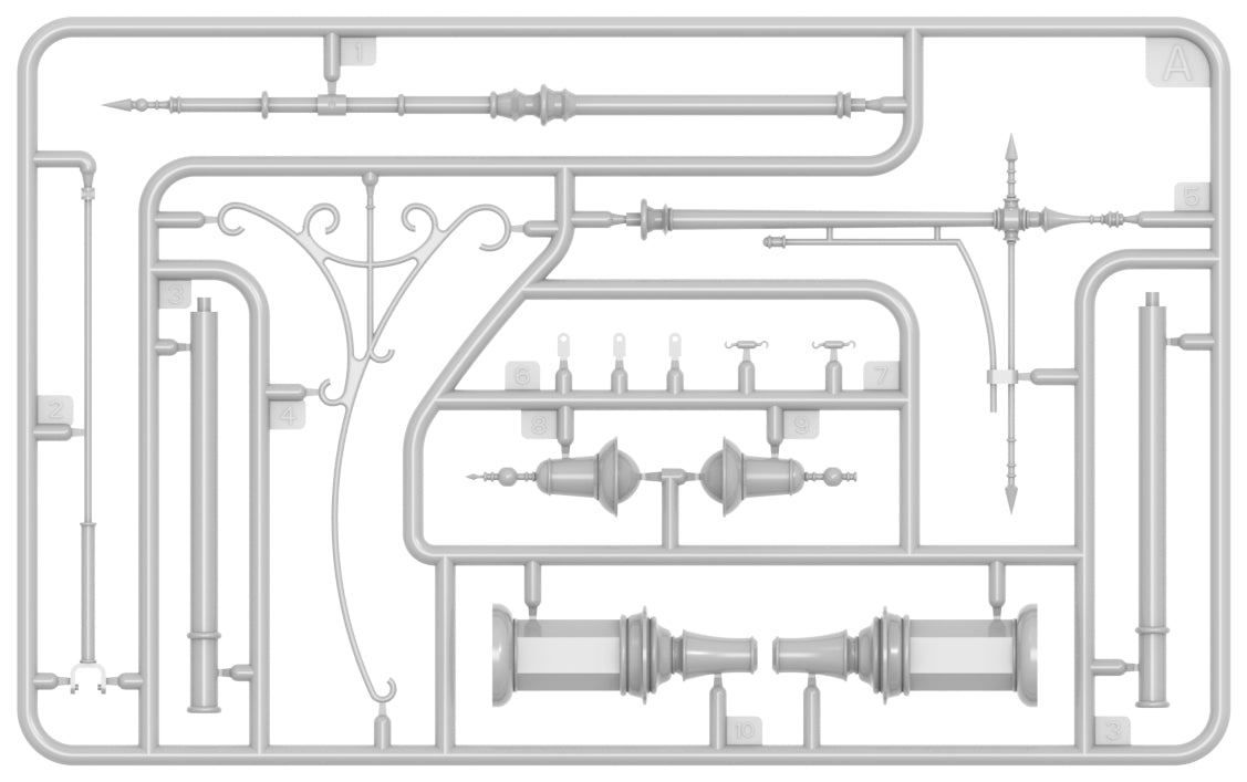 1/35 Road Signs WWII Italy - Hobby Sense