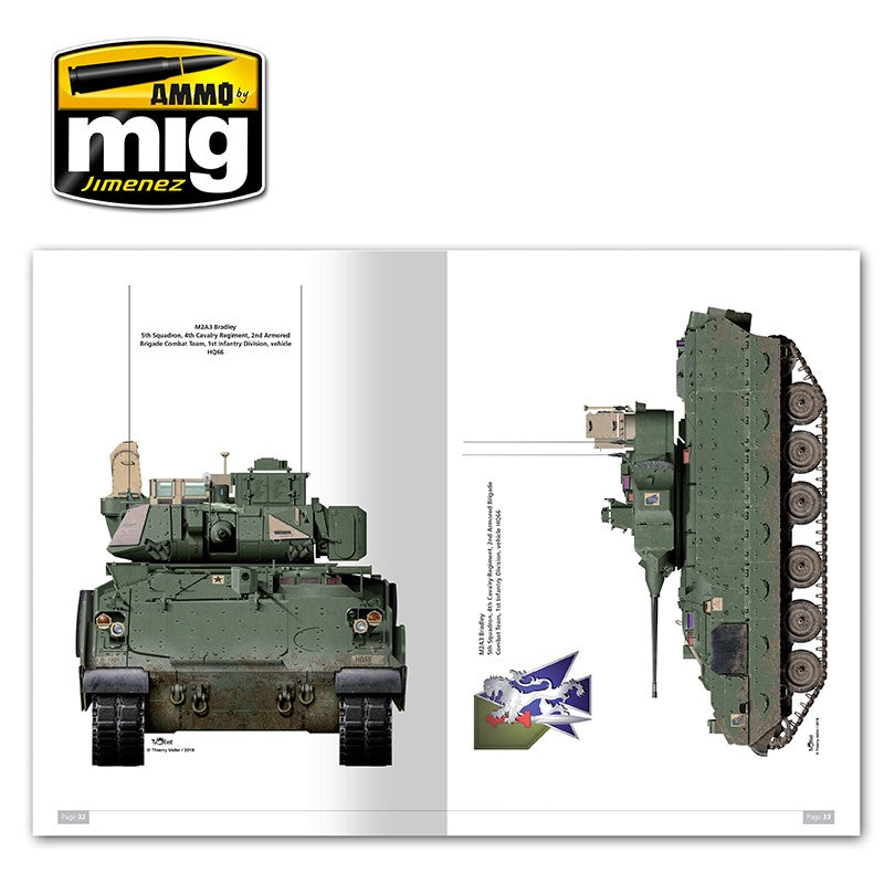 Ammo Mig M2A3 Bradley Fighting Vehicle in Europe - In Detail Vol. 1 - Hobby Sense