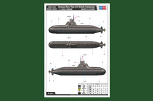 1/350 German Navy Type 212 Attack Submarine - Hobby Sense