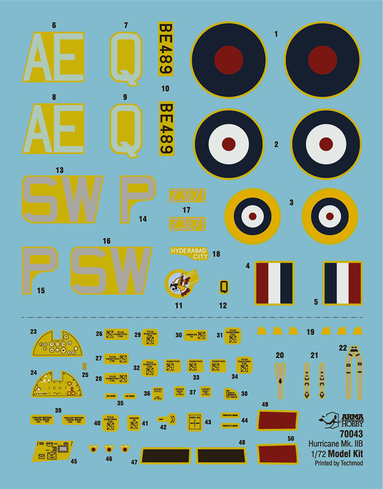 1/72 Hurricane MK II B - Hobby Sense