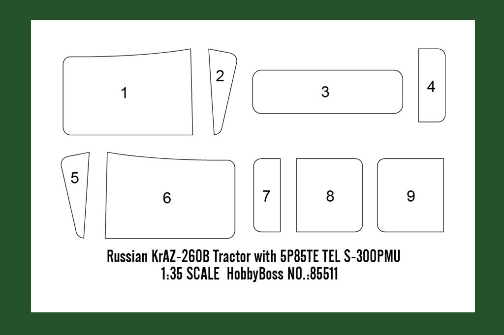 1/35 Russian KrAZ 260 Cargo Truck - Hobby Sense