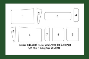 1/35 Russian KrAZ 260 Cargo Truck - Hobby Sense