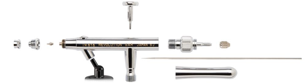 IWATA Revolution HP-SAR Siphon Feed Single Action Airbrush - Hobby Sense