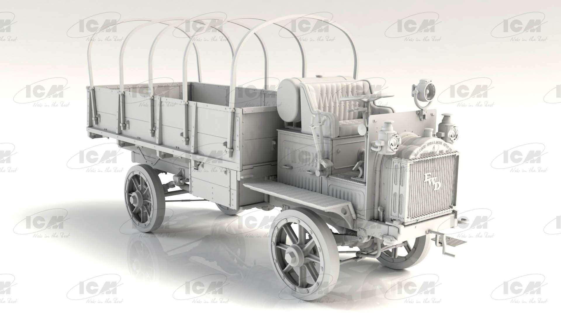 1/35 FWD Type B, WWI US Army Truck - Hobby Sense