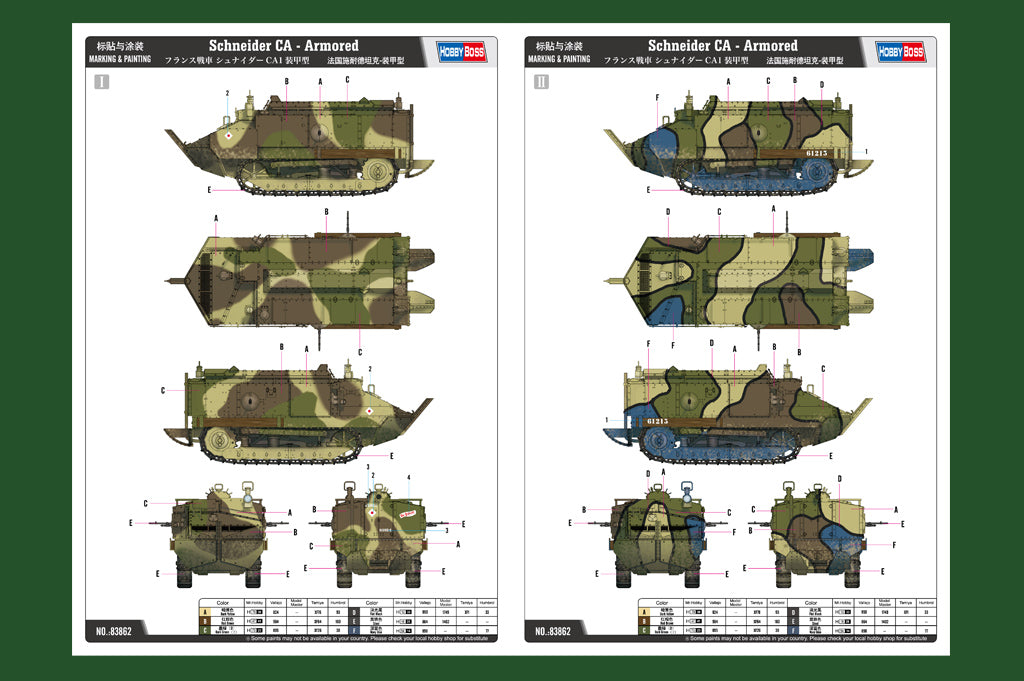 1/35 Schneider CA - Armored - Hobby Sense