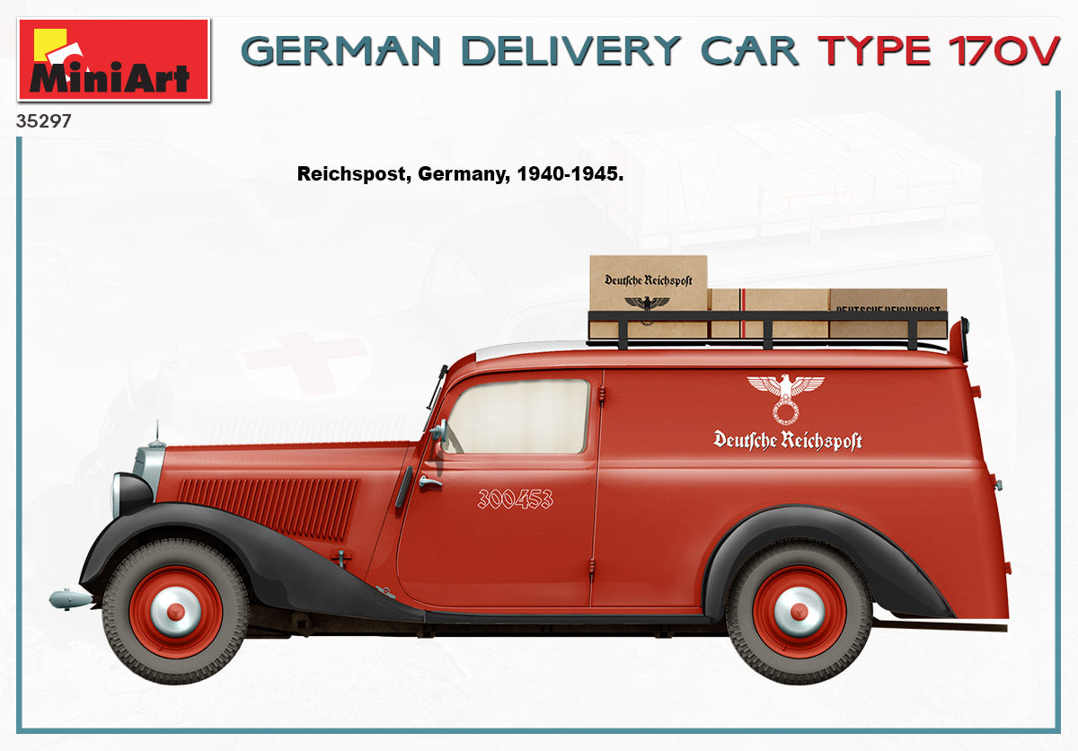 1/35 German Delivery Car Type 170V - Hobby Sense