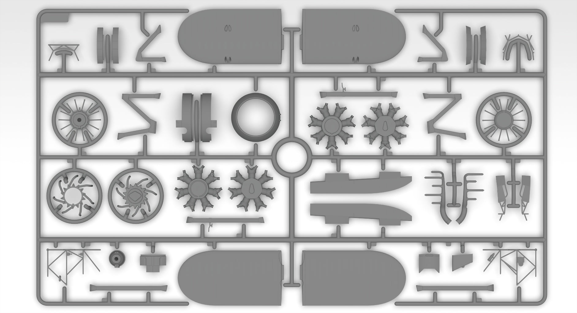 1/32 CR. 42 Falco WWII Italian Fighter - Hobby Sense