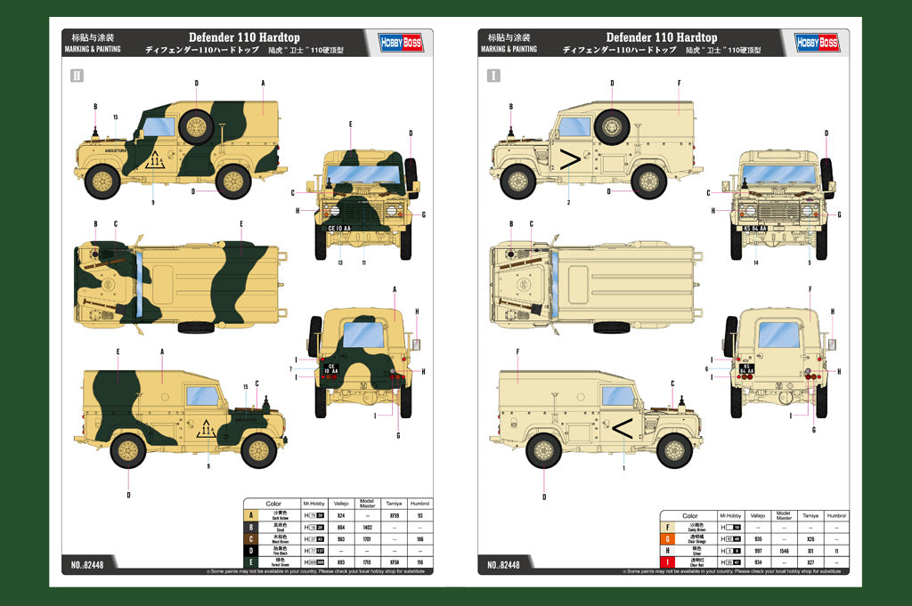 1/35 Defender 110 Hard Top - Hobby Sense