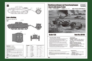 1/35 Munitionsschlepper auf Panzerkampfwagen I Ausf A with Ammo Trailer - Hobby Sense