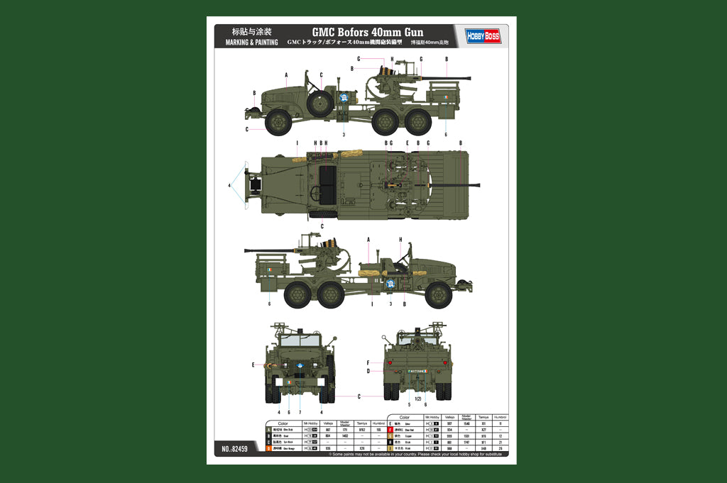 1/35 GMC Bofors 40mm Gun - Hobby Sense