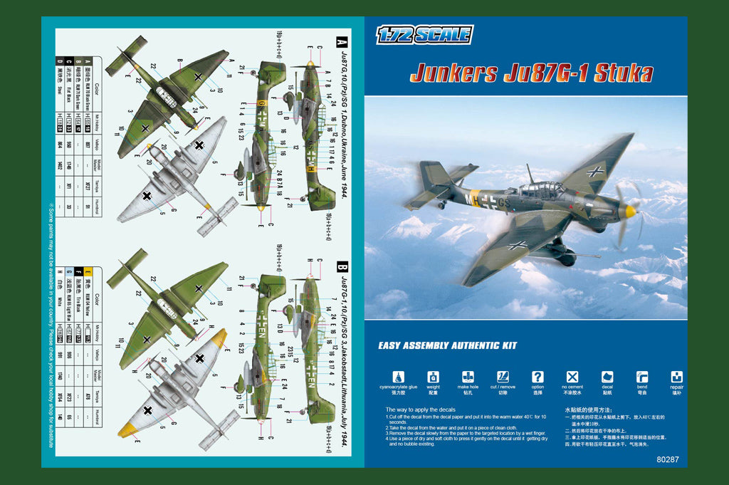 1/72 Junkers Ju-87G-1 Stuka - Hobby Sense