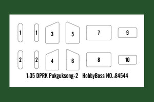 1/35 DPRK Pukguksong-2 - Hobby Sense
