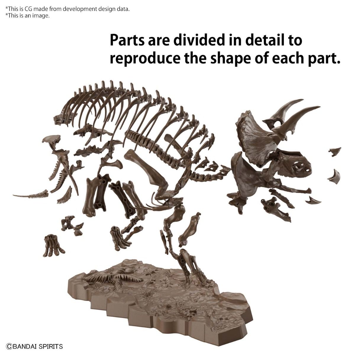 1/32 Imaginary Skeleton Triceratops - Hobby Sense