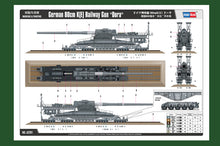 1/72 German 80cm K(E) Railway Gun "Dora" - Hobby Sense