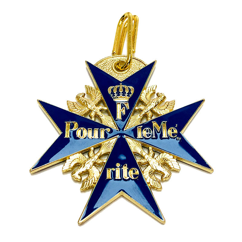 1/24 Fokker Dr.I Triplane & Blue Max Medal Limited Edition, Includes One Collection-class Replica of the Blue Max - Hobby Sense