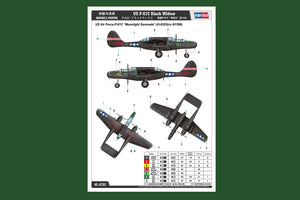 1/72 US P-61C Black Widow - Hobby Sense