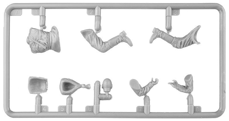 1/35 Soviet Infantry Tank Riders Set 1 - Hobby Sense