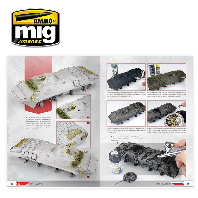 Ammo Mig The Weathering Magazine - Special - Iron Factory - Hobby Sense