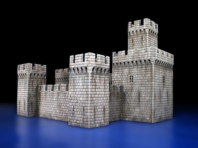 1/72 Medieval Castle - Hobby Sense