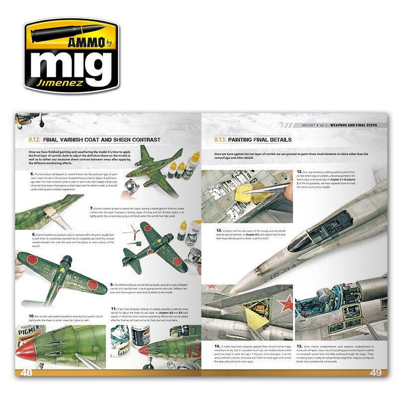 Ammo Mig Encyclopedia of Aircraft Modelling Techniques - Vol. 5: Final Steps - Hobby Sense