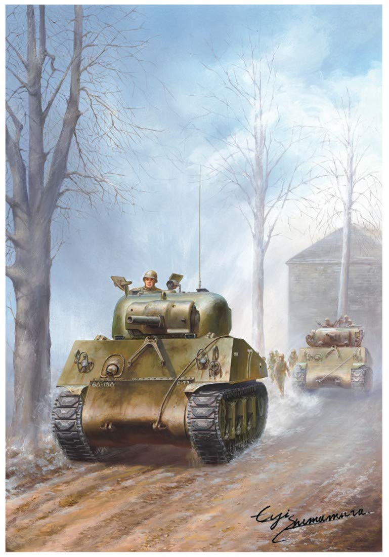 1/35 M4A3 75mm Late Cougar - Hobby Sense