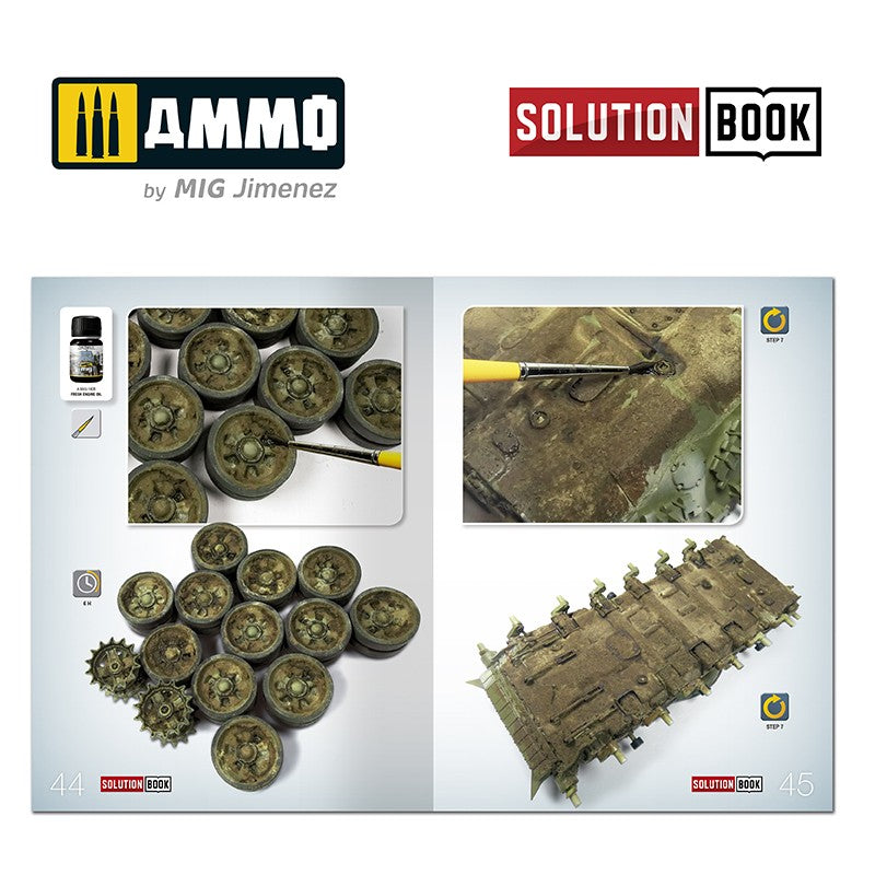 Ammo Mig How To Paint Modern Russian Tanks - Solution Book - Hobby Sense