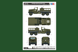 1/35 US White 666 Cargo Truck (Soft Top) - Hobby Sense