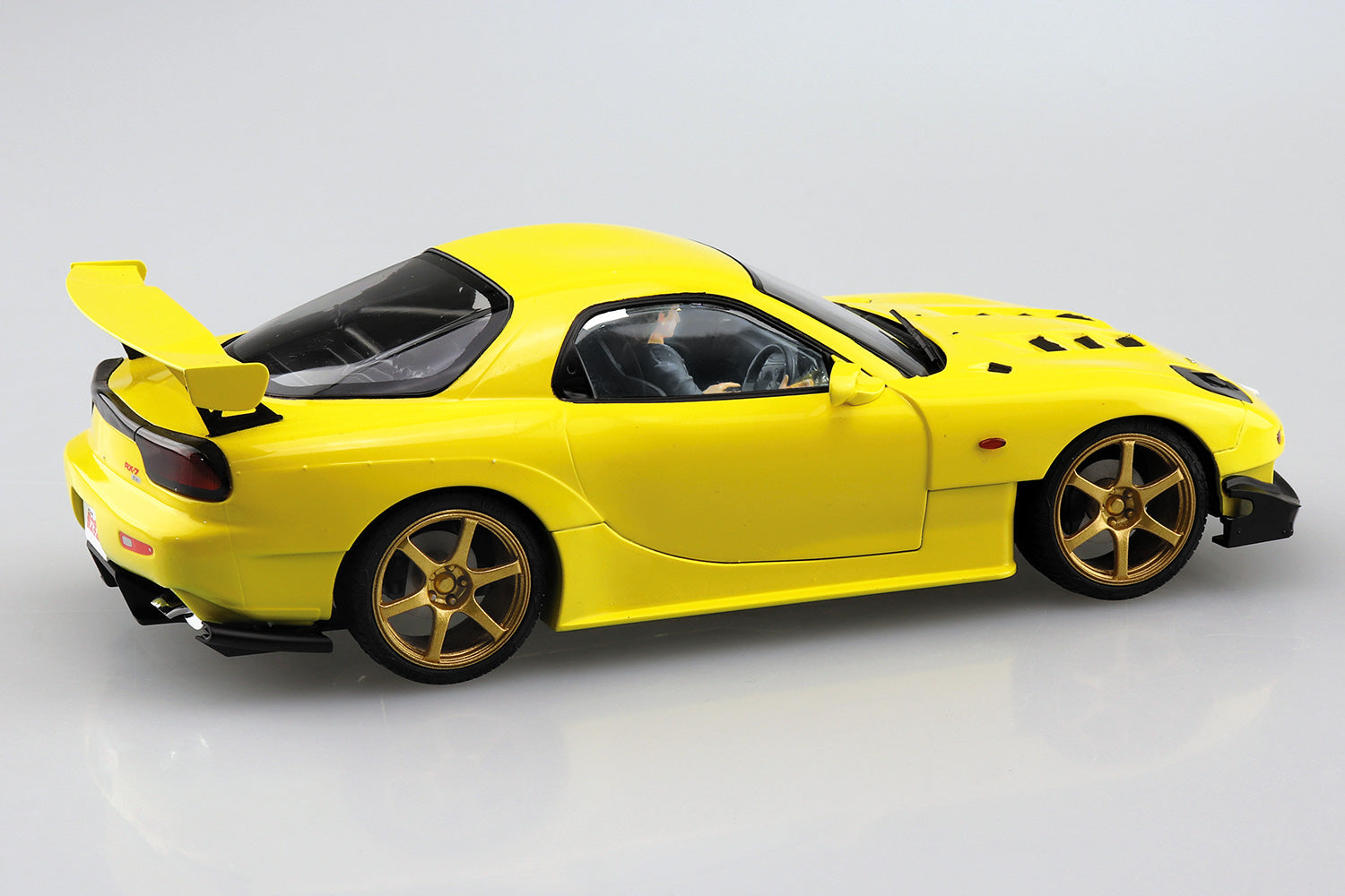 1/24 Mazda Takahashi Keisuke FD3S RX-7 Project D Ver. with Figure - Hobby Sense