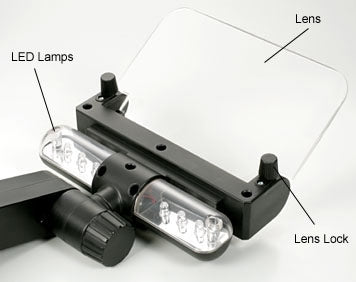 Work Station with Magnifying Lens - Hobby Sense