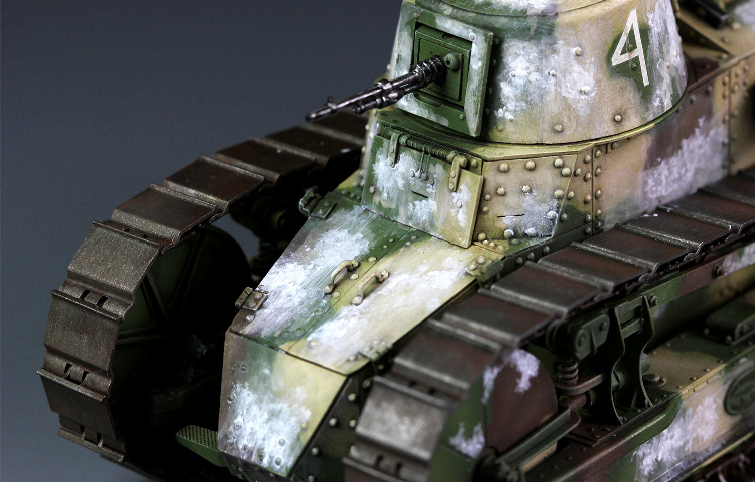 1/35 French FT-17 Light Tank (Cast Turret), Full Interior - Hobby Sense