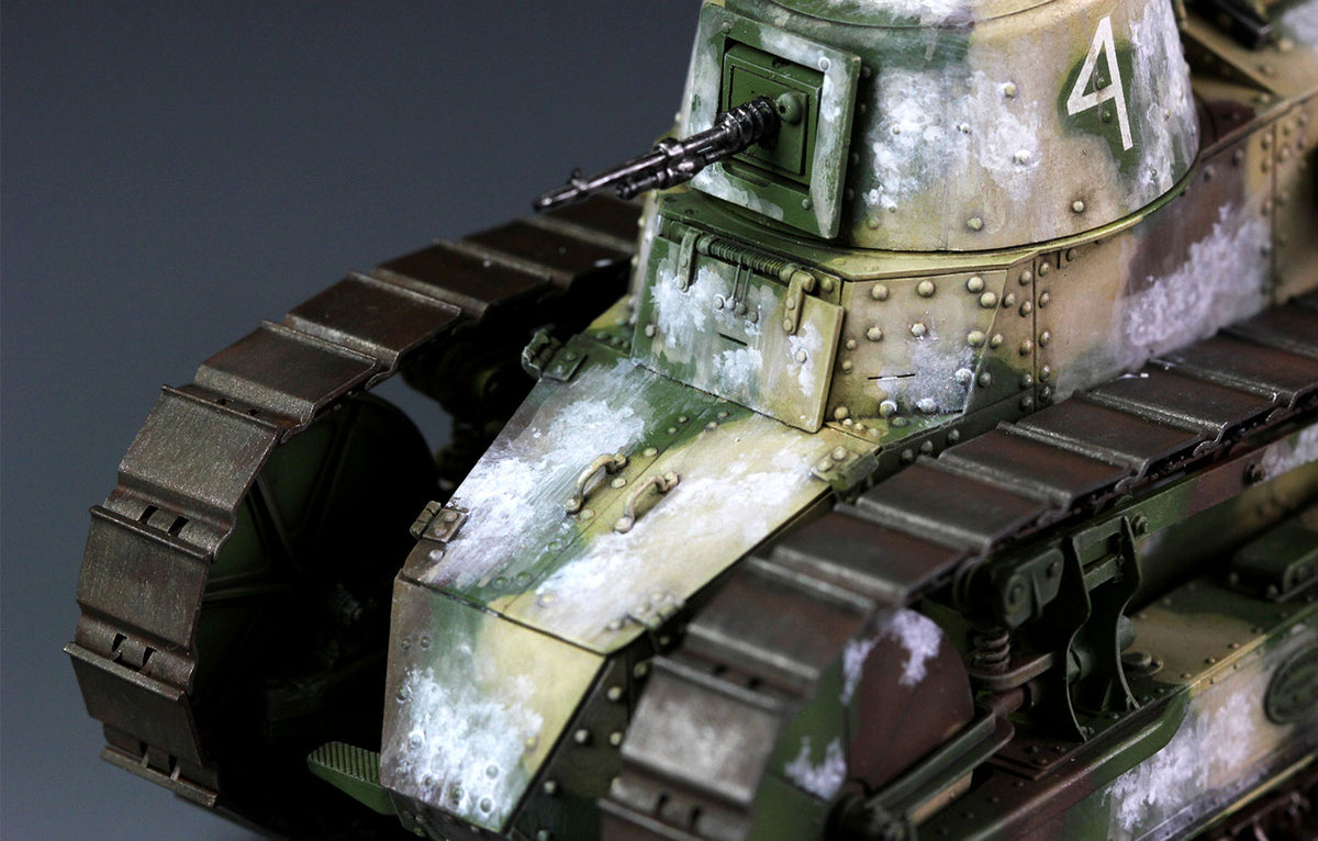 1/35 French FT-17 Light Tank (Cast Turret), Full Interior - Hobby Sense