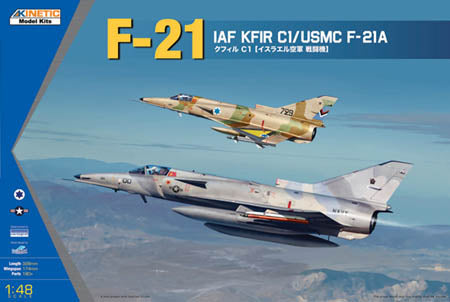 1/48 IAF Kfir C1 /USMC F-21A - Hobby Sense