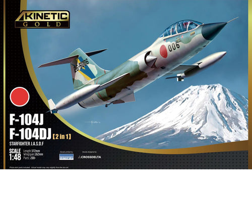 1/48 F104J F104DJ Starfighter JASDF 2 in 1 - Hobby Sense