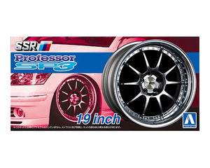 Selection of 1/24 Aoshima Rims and Tuning Accessories - Hobby Sense