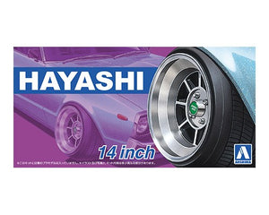 Selection of 1/24 Aoshima Rims and Tuning Accessories - Hobby Sense