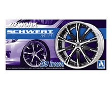 Selection of 1/24 Aoshima Rims and Tuning Accessories - Hobby Sense