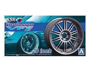 Selection of 1/24 Aoshima Rims and Tuning Accessories - Hobby Sense