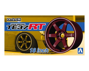 Selection of 1/24 Aoshima Rims and Tuning Accessories - Hobby Sense