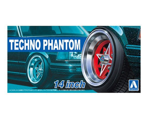 Selection of 1/24 Aoshima Rims and Tuning Accessories - Hobby Sense