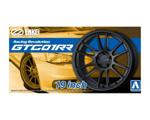 Selection of 1/24 Aoshima Rims and Tuning Accessories - Hobby Sense