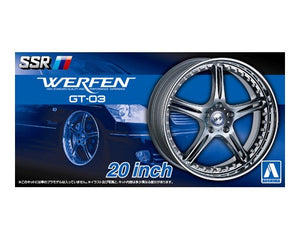 Selection of 1/24 Aoshima Rims and Tuning Accessories - Hobby Sense