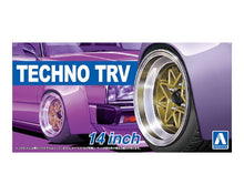 Selection of 1/24 Aoshima Rims and Tuning Accessories - Hobby Sense