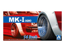 Selection of 1/24 Aoshima Rims and Tuning Accessories - Hobby Sense