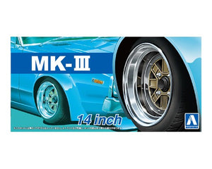 Selection of 1/24 Aoshima Rims and Tuning Accessories - Hobby Sense