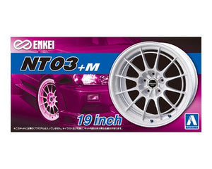 Selection of 1/24 Aoshima Rims and Tuning Accessories - Hobby Sense