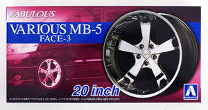 Selection of 1/24 Aoshima Rims and Tuning Accessories - Hobby Sense