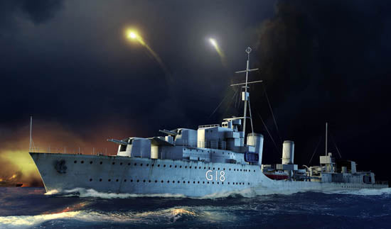 1/350 HMS Zulu Destroyer 1941 - Hobby Sense