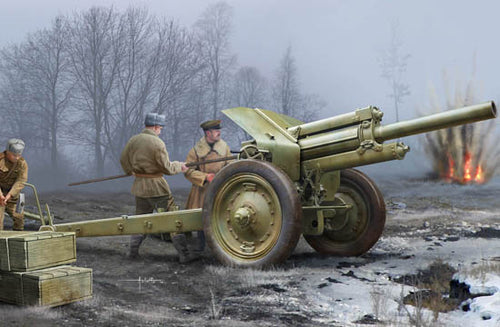 1/35 Soviet 122mm Howitzer 1938 M-30 Early Version - Hobby Sense