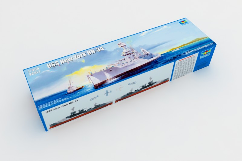 1/350 USS New York BB-34 - Hobby Sense